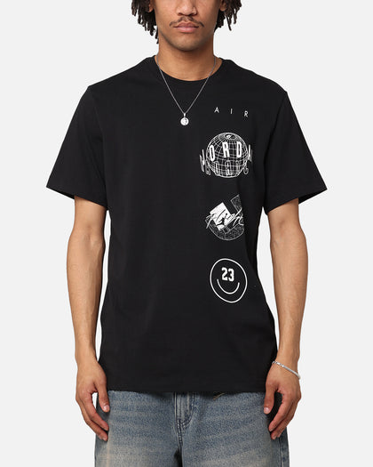 Jordan Brand Logo Stack T-Shirt Black/White