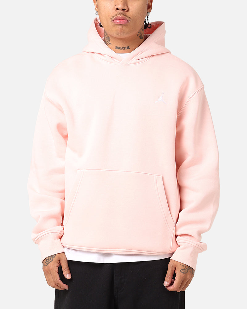 Jordan Essentials Brooklyn Fleece Pullover Hoodie Pink/White