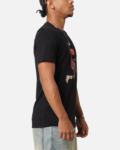 Jordan Flight Essentials Graffiti Crewneck T-Shirt Black/White
