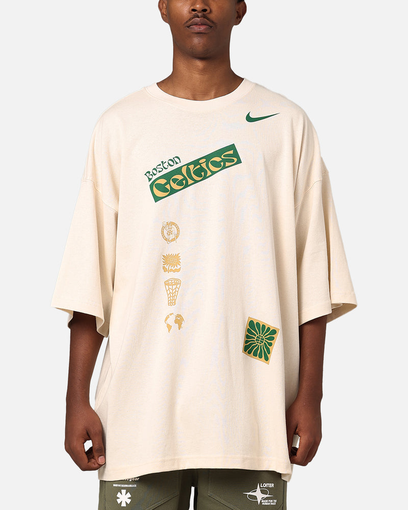 Nike Boston Celtics NBA Courtside Oversized T-Shirt Pure