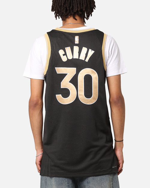 Nike Stephen Curry Golden State Warriors Dri-FIT 2024 Select Series Jersey Black/Gold