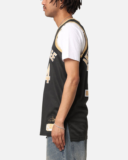Nike Giannis Antetokounmpo Milwaukee Bucks Dri-FIT 2024 Select Series Jersey Black/Gold