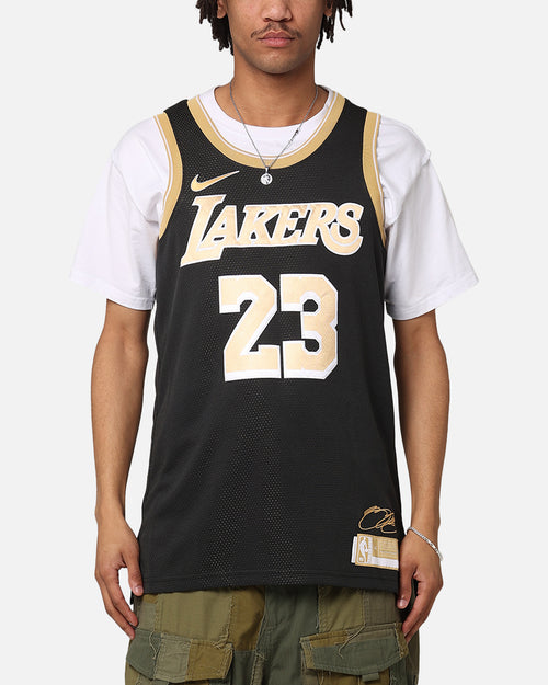 Nike LeBron James Los Angeles Lakers Dri-FIT 2024 Select Series Jersey Black/Gold