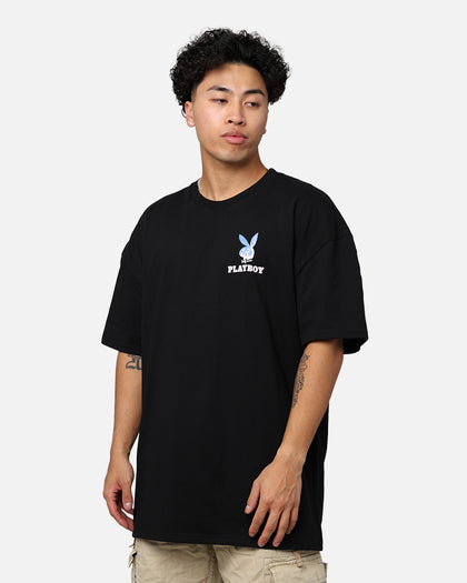 Playboy By Culture Kings Lit Bunny T-Shirt Black