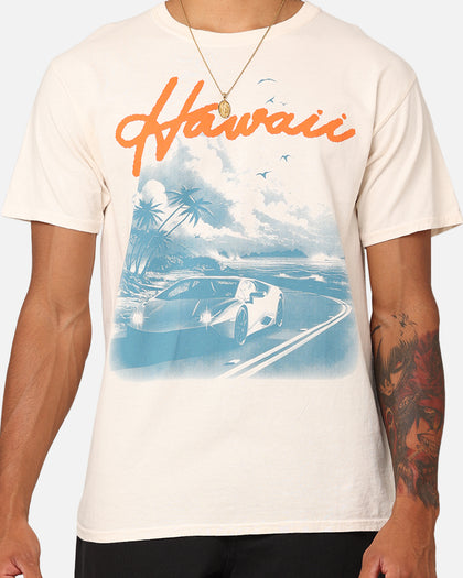 Goat Crew Hawaii Car T-Shirt Off White