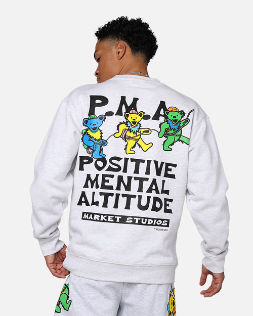MARKET X Grateful Dead PMA Crewneck Grey