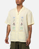 Pas De Mer Postcard Shirt Light Yellow