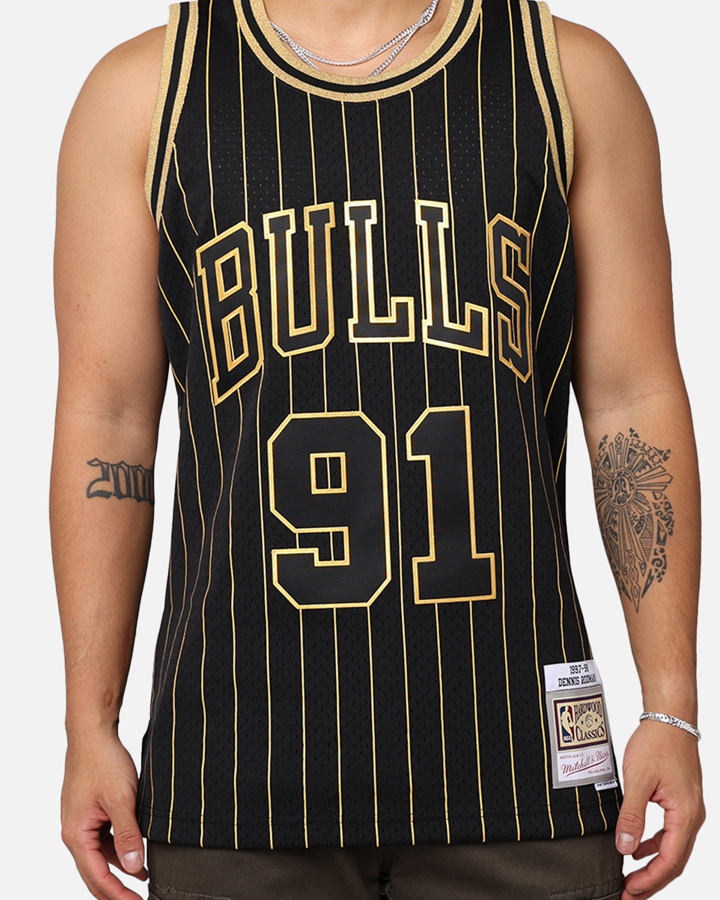 Mitchell & Ness Chicago Bulls Dennis Rodman '97-98 Swingman Jersey