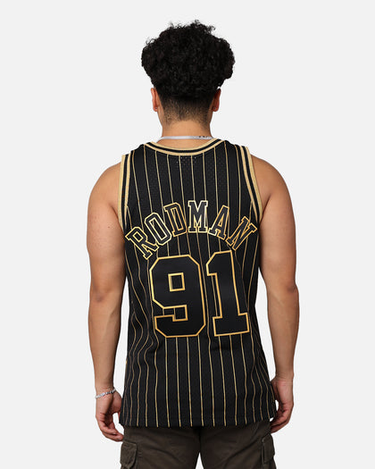 Mitchell & Ness Chicago Bulls Dennis Rodman '97-98 Swingman Jersey Black/Gold