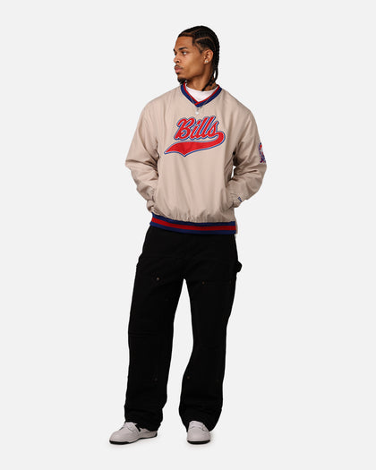New Era Buffalo Bills Sports Classics Pullover Windbreaker Stone/OTC
