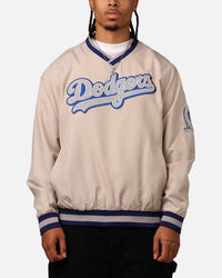 New Era Los Angeles Dodgers Sports Classics Pullover Windbreaker Stone/OTC