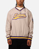 New Era Los Angeles Lakers Sports Classics Pullover Windbreaker Stone/OTC