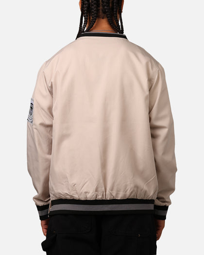 New Era Las Vegas Raiders Sports Classics Pullover Windbreaker Stone/OTC