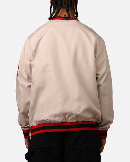 New Era San Francisco 49ers Sports Classics Pullover Windbreaker Stone/OTC