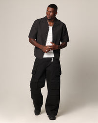 Saint Morta Muted Magnetic Shirt Black