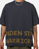 New Era Golden State Warriors Oversized T-Shirt Black