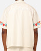 Loiter Oasis Embroidered Button Up Shirt Ecru