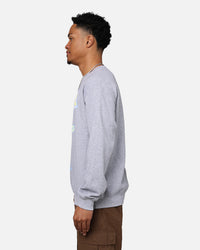 Secret Club Flower Crewneck Ash