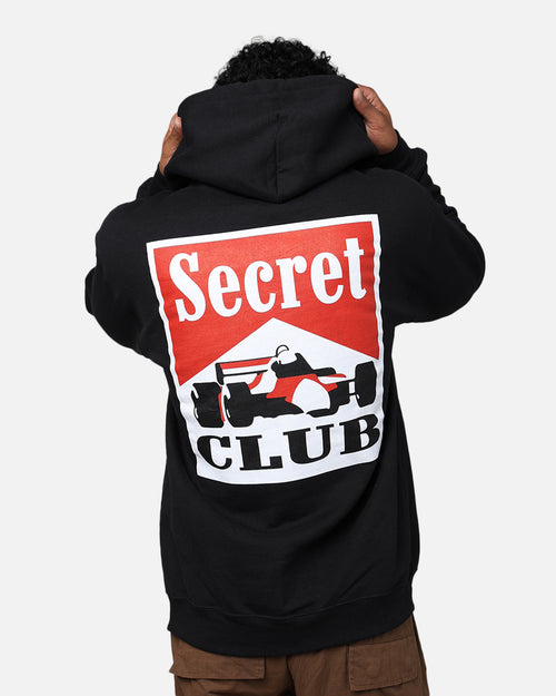Secret Club Racing Hoodie Black