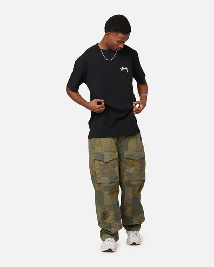 Stussy Gold Lion T-Shirt Black