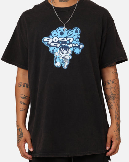 Goat Crew Y2K Boy T-Shirt Black Wash