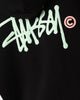 Stussy Graffiti LCB Full Zip Hoodie Pigment Black