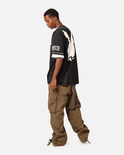 Playboy Bunny Baseball Jersey Black