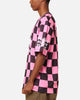 Playboy Checkered Soccer Jersey Pink/Black
