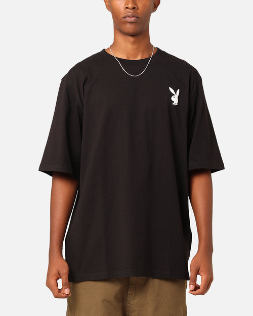 Playboy Gothic Stack T-Shirt Black