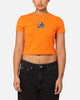 Stüssy Women's 8 Ball Corp Slim T-Shirt Coral