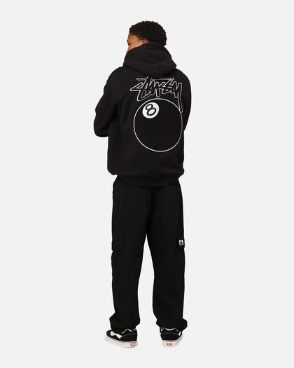 Stüssy 8 Ball Chenille Hoodie Black