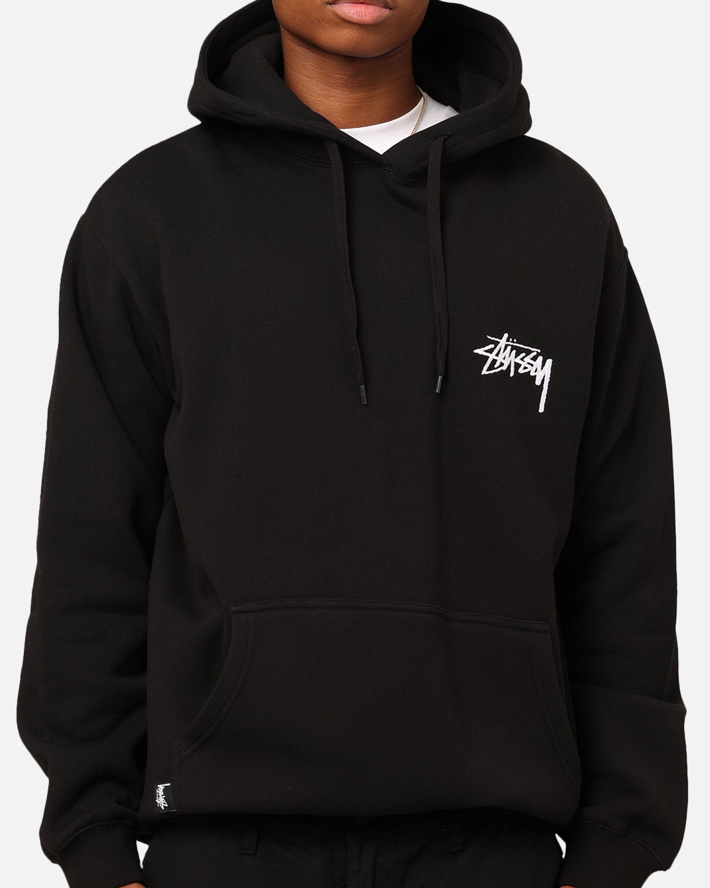 Stüssy 8 Ball Chenille Hoodie Black | Culture Kings