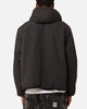 Stüssy 8 Ball Sherpa Reversible Hoodie Black