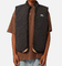Stüssy 8 Ball Sherpa Reversible Vest Tan