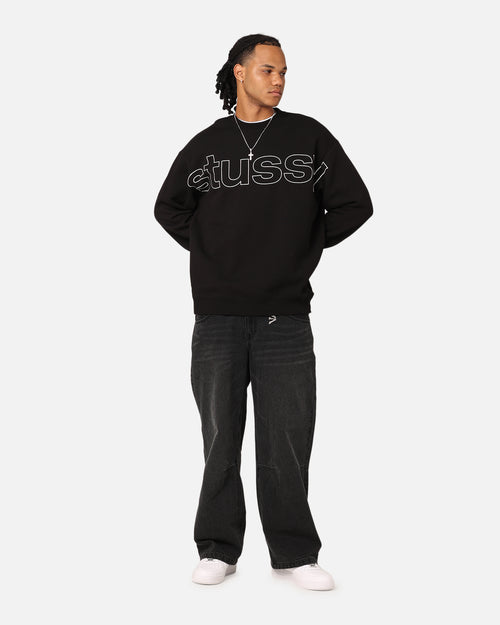 Stüssy Sport Fleece Crewneck Pigment Black