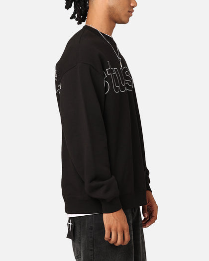 Stüssy Sport Fleece Crewneck Pigment Black
