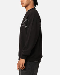 Stüssy Sport Fleece Crewneck Pigment Black