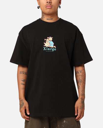 X-Large Best Friends T-Shirt Solid Black