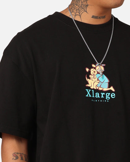 X-Large Best Friends T-Shirt Solid Black