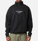 X-Large Quater Zip Crewneck Pigment Black