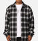 X-Large Source Lined Zip Check Jacket Black