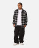 X-Large Source Lined Zip Check Jacket Black