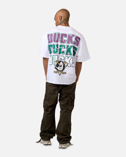 Culture Kings Anaheim Ducks Smash T-Shirt White