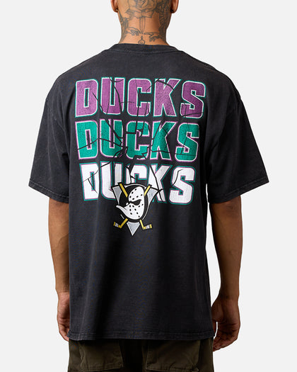 Culture Kings Anaheim Ducks Smash T-Shirt Washed Black