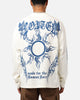 Loiter Hearts Ablaze Long Sleeve T-Shirt Off White