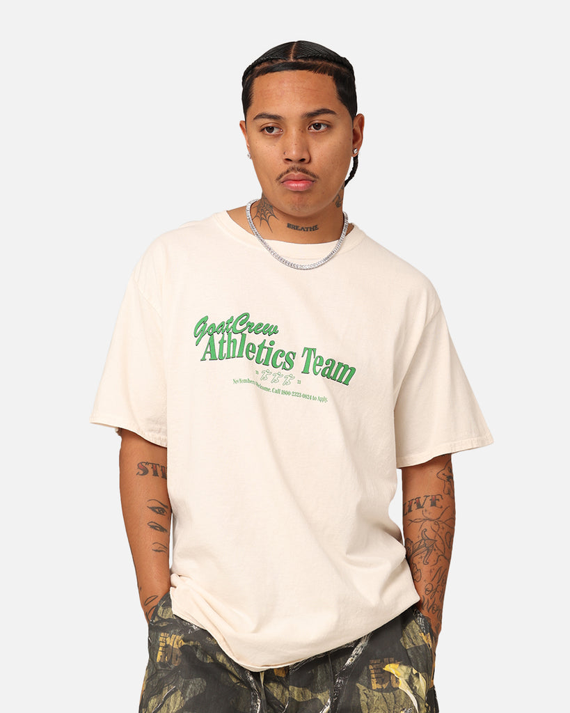 Goat Crew GC Athlete T-Shirt Off White | Culture Kings
