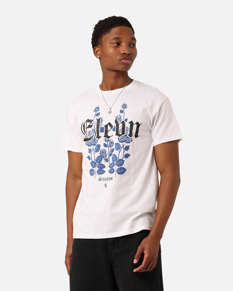 Elevn Clothing Co Rose Bunch T-Shirt White