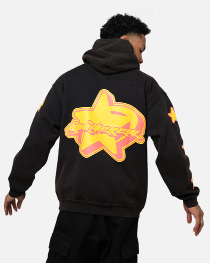 Goat Crew Y2K Star Hoodie Black
