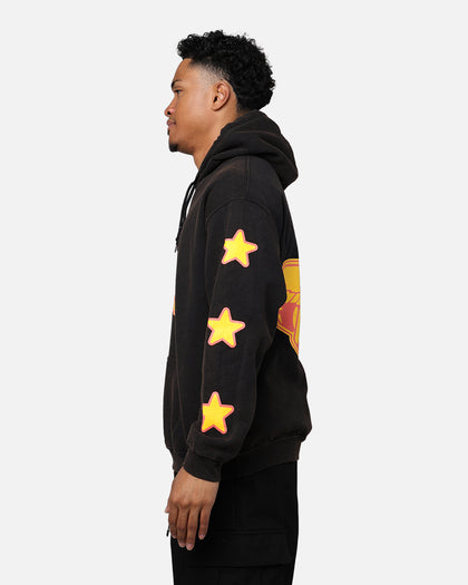 Goat Crew Y2K Star Hoodie Black