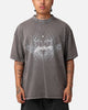 Loiter Lotus Oversized T-Shirt Charcoal Grey